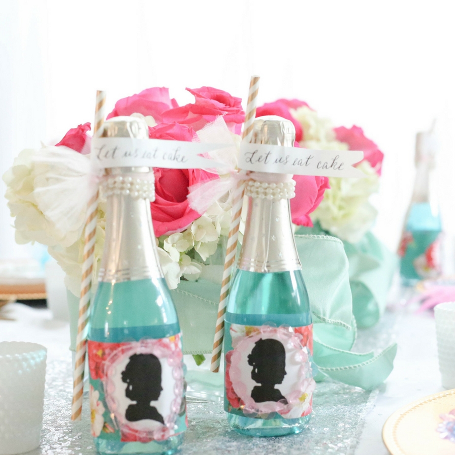 Baby shower mini store prosecco